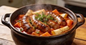 Sausage casserole recipe UK: The Ultimate Easy One-Pot Winter Comfort