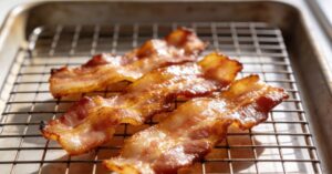 Slice of bacon nutrition facts: Calories in a thin pan-fried slice