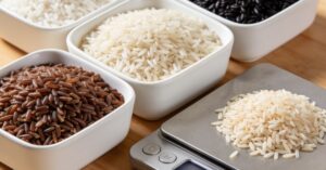 Rice 100g calories: Nutrition facts for white, basmati, and jasmine rice