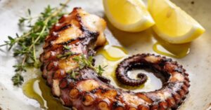 How to prepare and cook octopus: A simple guide with lemon and oregano