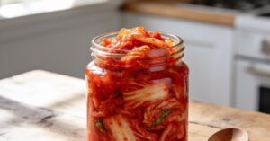 How much kimchi should I eat daily for maximum health benefits?