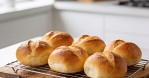 Bread rolls recipe UK: Easy crusty bread rolls to bake at home