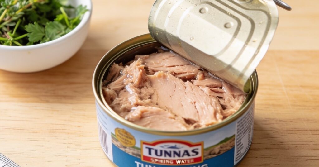 Calories in a tin of tuna: Nutrition facts for canned tuna in water