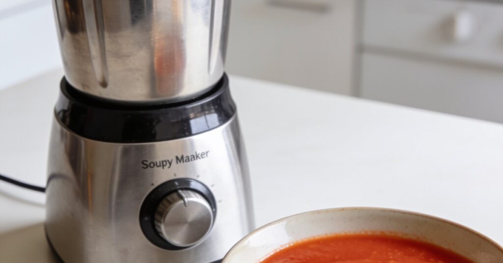 Tomato soup maker recipe: Easy fresh tomato and basil soup